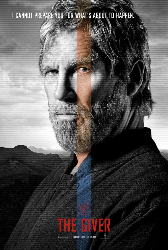 Póster de Jeff Bridges de 'El dador'