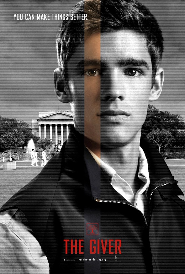 Póster de Brenton Thwaites de 'El dador'