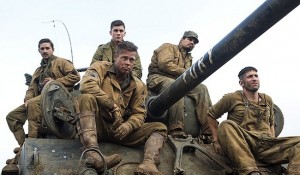 La tripulación del tanque protagonista de 'Fury'