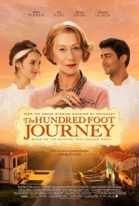 Póster de 'The hundred-foot journey'