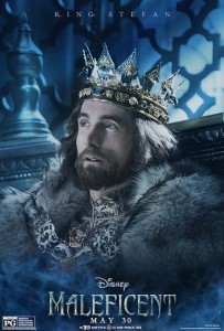 El rey también tiene póster en 'Maléfica'