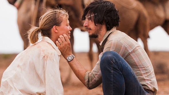 Mia Wasikowska y Adam Driver en 'Tracks'