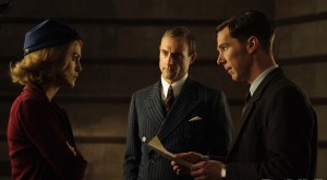 Benedict Cumberbatch, Mark Strong y Keira Knightley en 'The imitation game'