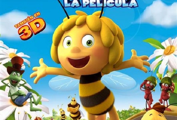 La Abeja Maya póster de la nueva película en 3D