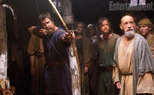 Christian Bale y Ben Kingsley en 'Exodus: Gods and kings'