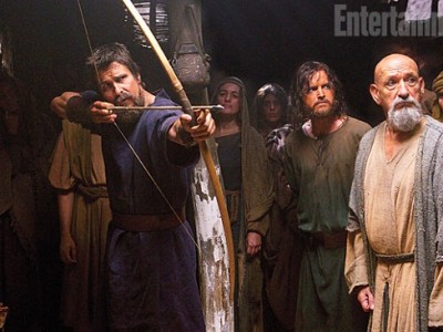 Christian Bale y Ben Kingsley en 'Exodus: Gods and kings'
