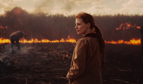 Jessica Chastain en un fotograma del film