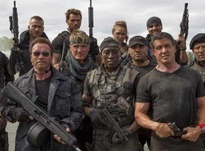 Protagonistas de la nueva entrega de 'Los mercenarios 3'