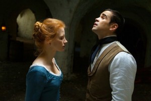 Jessica Chastain y Colin Farrell en 'Miss Julie'