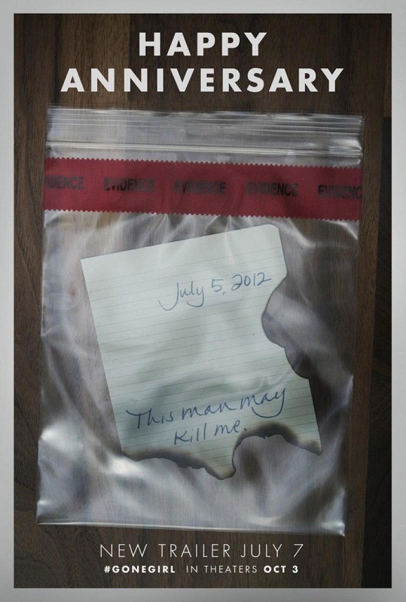 Otro de los nuevos pósteres de lo último de David Fincher