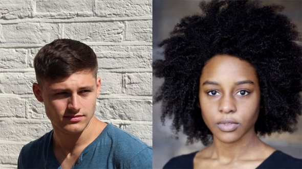 Crystal Clarke y Pip Anderson