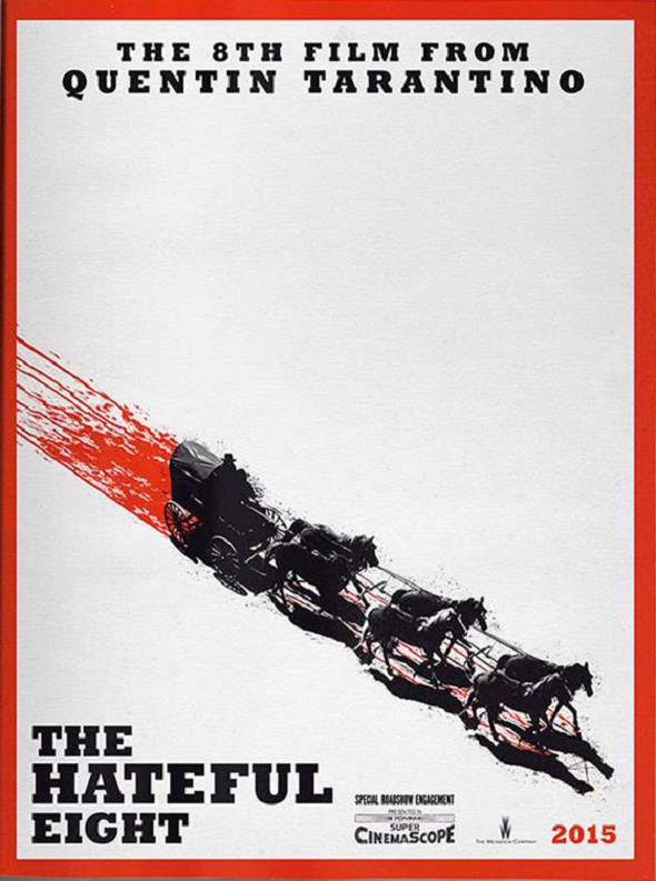 Primer póster de 'The hateful eight'