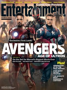 Portada de Entertainment Weekly con la secuela de 'Los vengadores'
