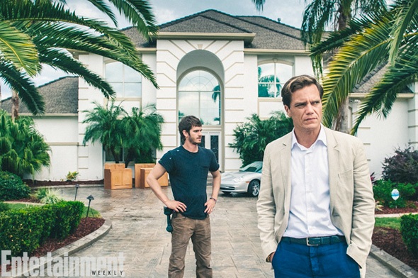 Andrew Garfield y Michael Shannon en '99 homes'