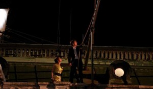 Tom Cruise y Rebecca Ferguson durante el rodaje en Viena