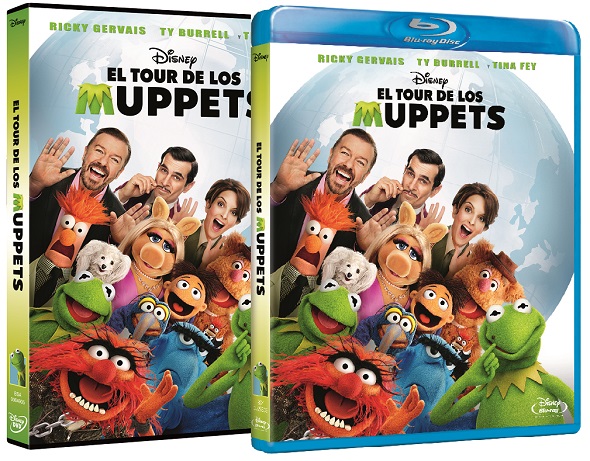 Muppets. DVD y BD