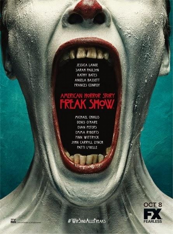 Nuevo tráiler de 'American Horror Story: Freak Show', protagonizado por los  personajes!|Noche de Cine
