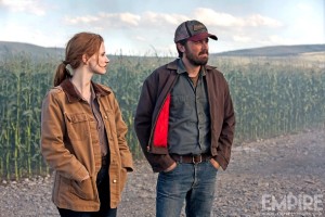 Jessica Chastain y Casey Affleck en otro momento del film