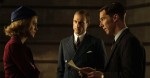 Keira Knightley, Mark Strong y Benedict Cumberbatch en 'The imitation game'