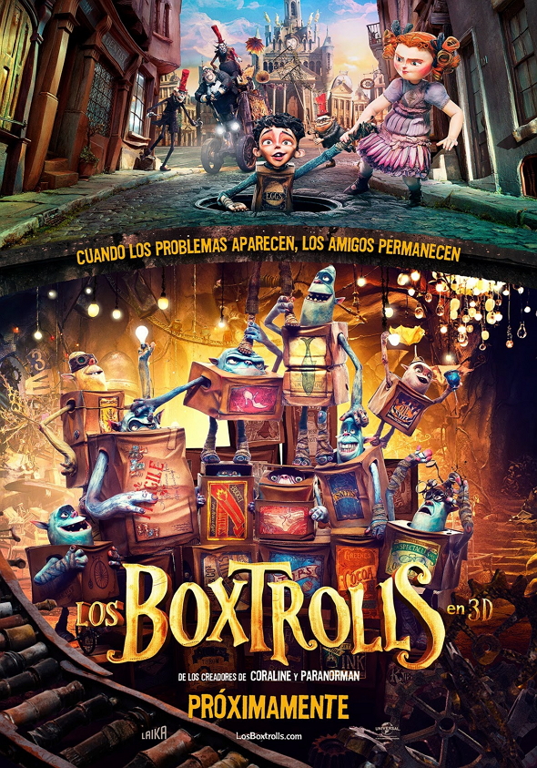 Crítica de la película 'Los Boxtrolls (The Boxtrolls)'