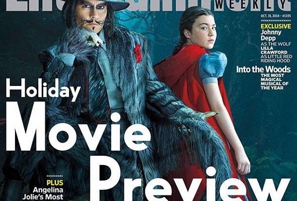 Johnny Depp se convierte en el Lobo de 'Into the woods'