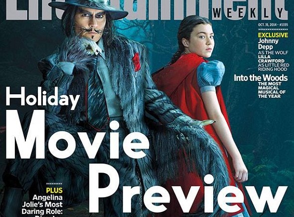 Johnny Depp se convierte en el Lobo de 'Into the woods'