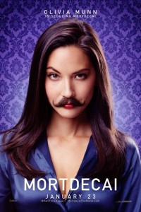 Olivia Munn también está presente en 'Mortdecai'