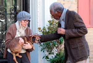 Freeman y Keaton interpretan por primera vez a un matrimonio