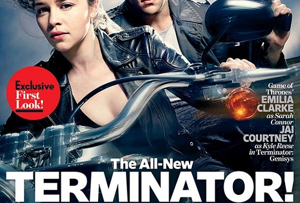 Portada sobre 'Terminator Genisys' con Emilia Clarke y Jai Courtney.