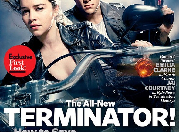Portada sobre 'Terminator Genisys' con Emilia Clarke y Jai Courtney.