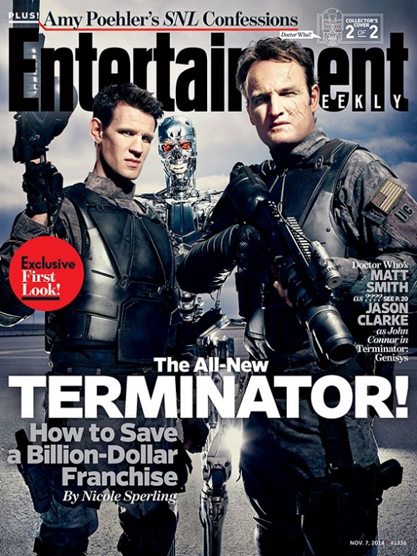 Primera plana de Entertainment Weekly con Matt Smith y Jason Clarke