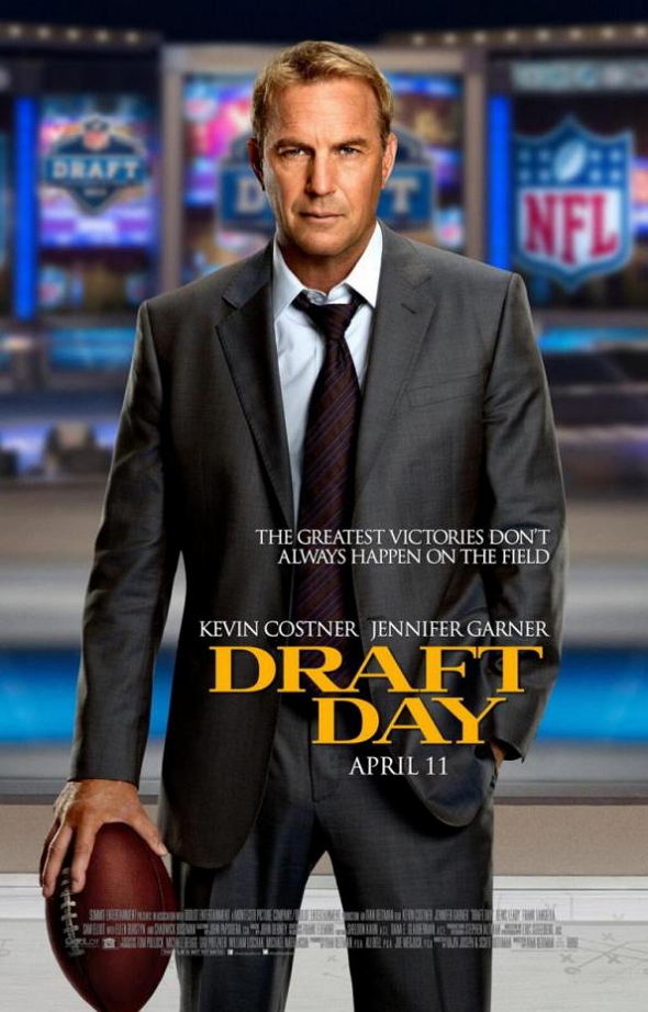 Cartel de la película 'Draft Day', con Kevin Costner