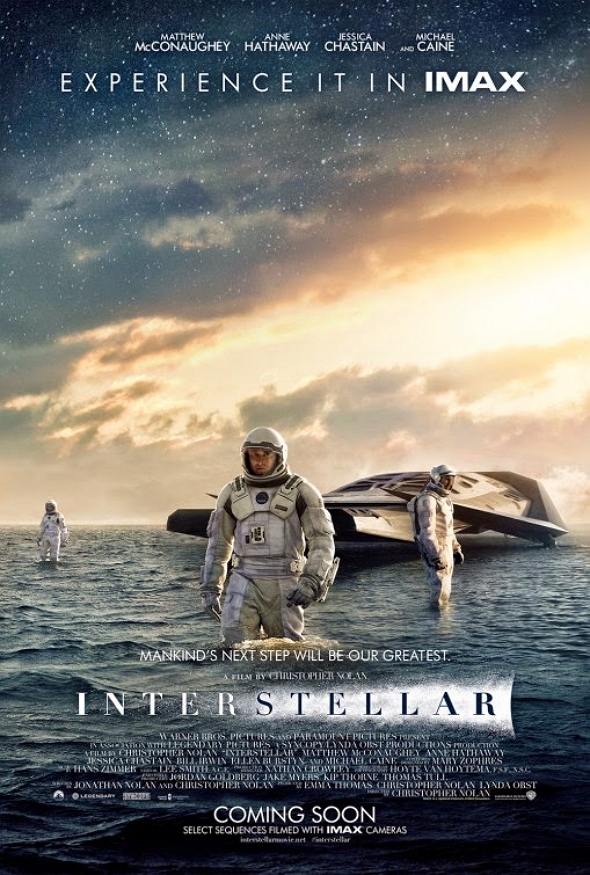 Póster de Interstellar, de Christopher Nolan