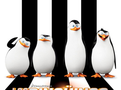 Póster de 'Los Pingüinos de Madagascar: la película', protagonizado por los cuatro Pingüinos