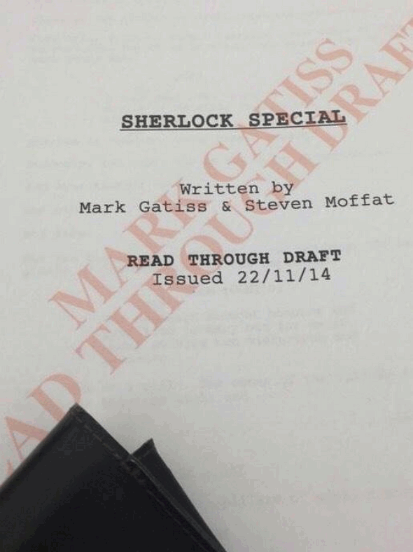 Libreto Sherlock Holmes Especial Navidad 2015 Portada del Libreto de la serie Sherlock Holmes, para el Especial de Navidad de 2015