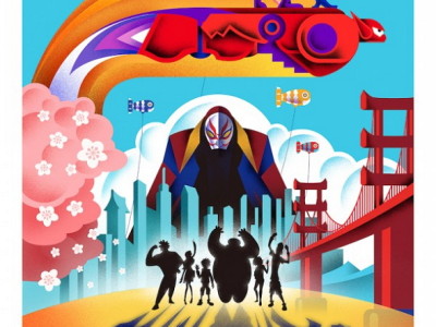 Póster de '6 Héroes (Big Hero 6)', la nueva apuesta animada de Disney y Marvel