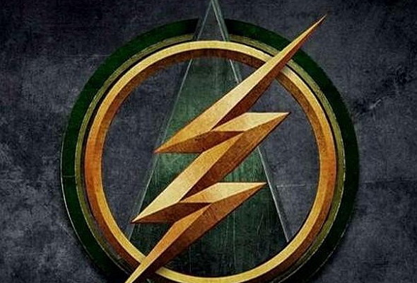 Logo del crossover de las Series The Flash y Arrow