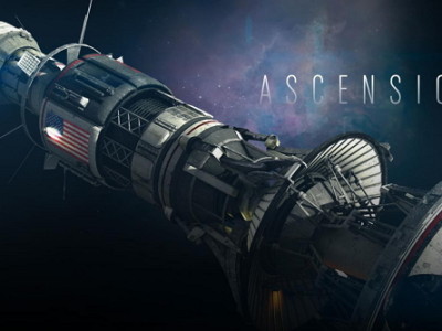 Imagen de la nave Ascension, que pone nombre a la Miniserie de SyFy