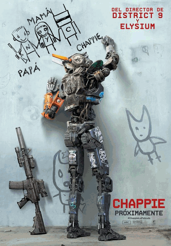Nuevo póster en español de 'Chappie'