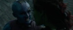 Nebula (Karen Gillan) y Gamora (Zoe Saldana)