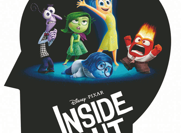 Póster en español de Inside Out, de Disney y Pixar