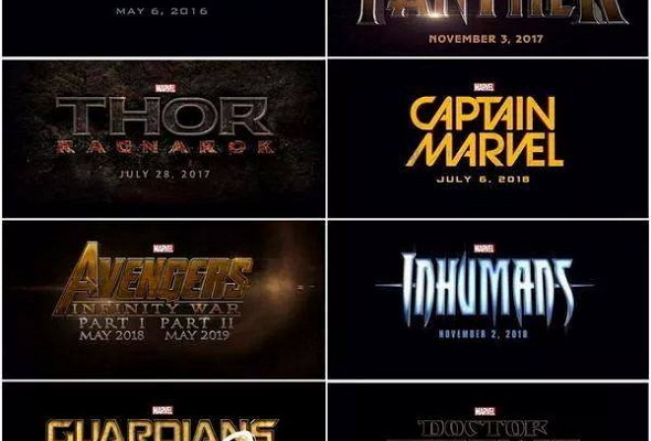 Estrenos previstos en la Fase III de Marvel