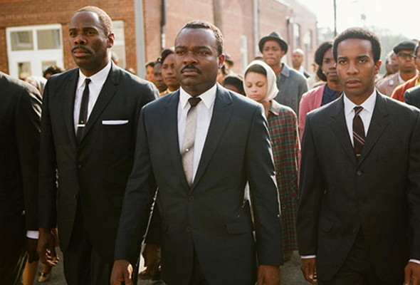 David Oyelowo (centro) es Martin Luther King en 'Selma'