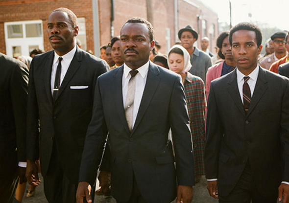 David Oyelowo (centro) es Martin Luther King en 'Selma'