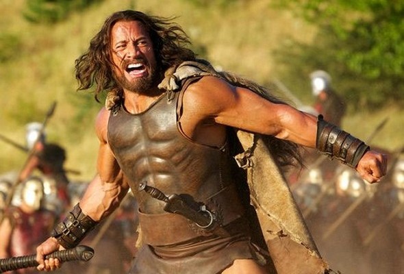 Dwayne Johnson en una imagen de su película 'Hércules'