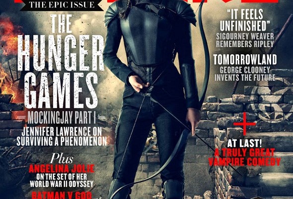 Los juegos del hambre: Sinsajo (Parte I). Katniss Everdeeen en la portada de Empire