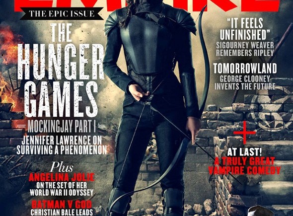 Los juegos del hambre: Sinsajo (Parte I). Katniss Everdeeen en la portada de Empire