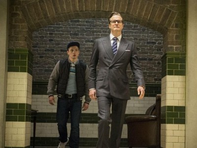 Colin Firth guía a su nuevo discípulo en 'Kingsman: Servicio secreto'