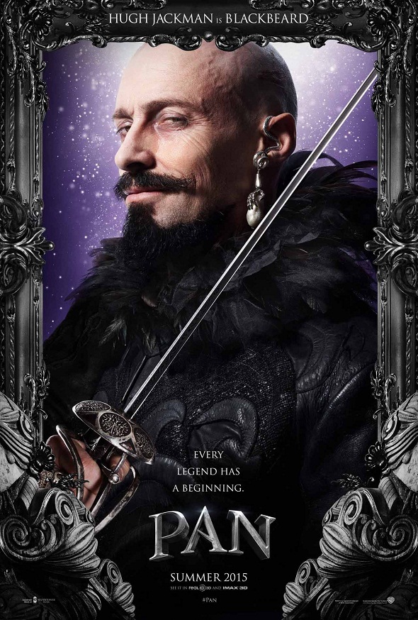 Póster de Hugh Jackman para 'Pan'