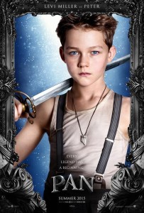 Levi Miller da vida a Peter Pan